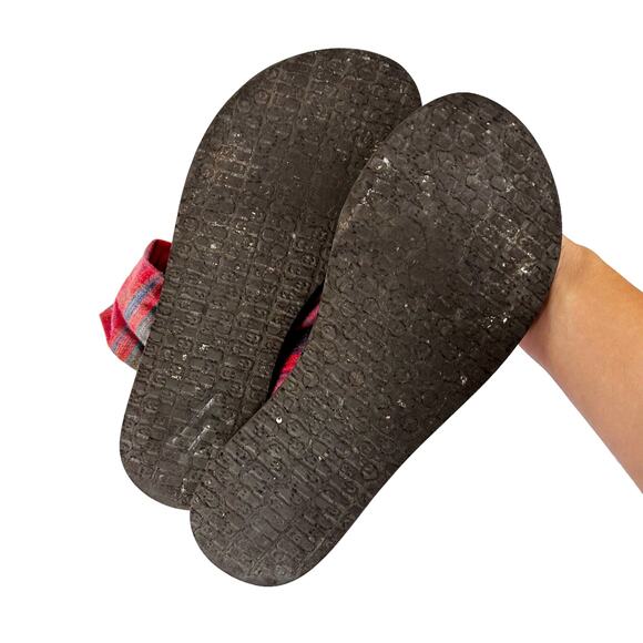 Sanuk Yoga Sling Back Thong Sandals Sz 8 - Picture 5 of 7